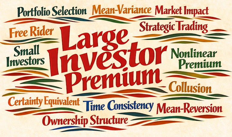 Trading Behavior of Large and Small Investors in the Presence of Large Investor Premium